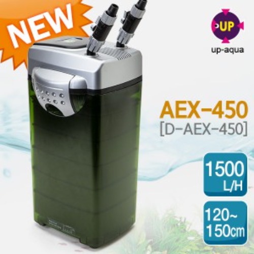 UP 유피 신형 전자동 외부여과기 AEX-450