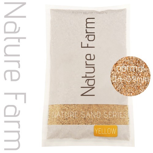 ature Sand YELLOW normal 3.5kg 네이처 샌드 옐로우 노멀 3.5kg (0.4mm~0.9mm)